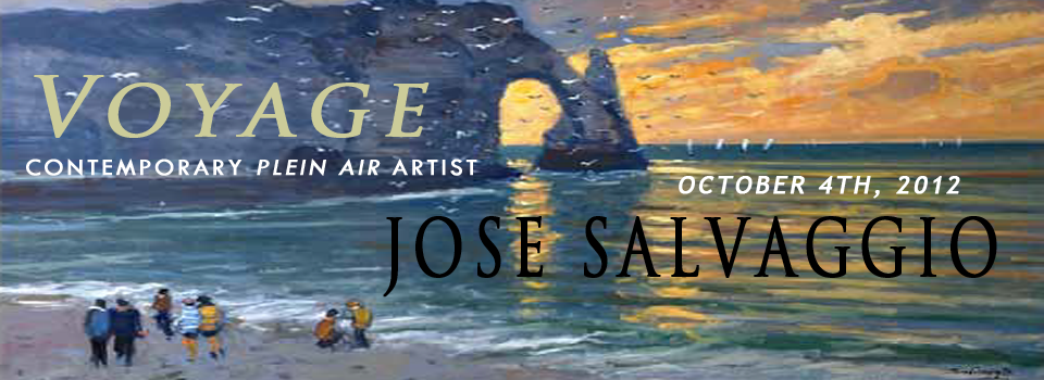 Contemporary Plein Air Artist Jose Salvaggio "Voyage" Opening Oct 4th, 2012 | Nolan-Rankin Galleries - Houston