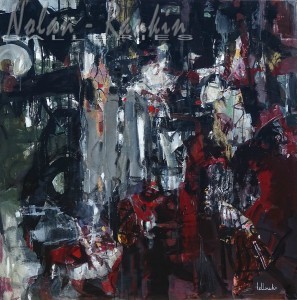 Mystère | NR5234 | 100cm x 100cm: 39.5 x 39.5 in. | Michèle Lellouche | Nolan-Rankin Galleries - Houston