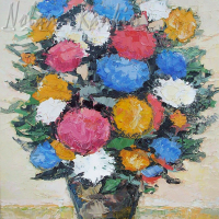 DCMC6 Bouquet 10 Figure: 21.625 x 18.125 inches Renée THÉOBALD Nolan-Rankin Galleries - Houston