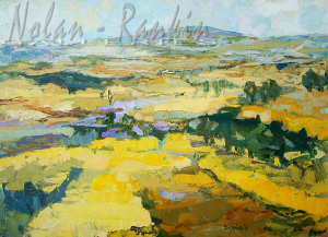 RT5469 Champs de Colzas 40 Paysage: 38.375 x 28.75 inches Renée THÉOBALD