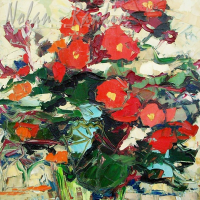 NR5490 Fleurs 8 Figure: 18.125 x 14.625 inches Renée THÉOBALD Nolan-Rankin Galleries - Houston