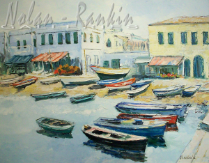 NC100 En Grece 30 Figure: 36.25 x 28.75 inches Renée THÉOBALD