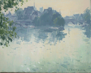 Matin au bord de la Seine | Paul Jean Anderbouhr