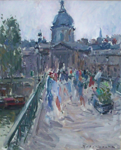 Sur le Pont des Arts | Paul Jean Anderbouhr
