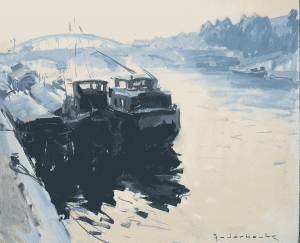 Péniches | Paul Jean Anderbouhr