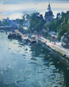 Bord de la Seine et l'Institute | Paul Jean Anderbouhr