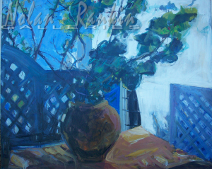Sur la terrasse | Michelle Lellouche | Nolan-Rankin Galleries - Houston