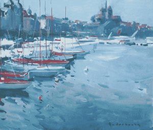 Au bord de Lac a Geneve, Suisse | Paul Jean Anderbouhr