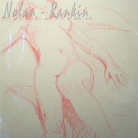 drawing with colored crayon (Nude) | Paul Ambille | Nolan-Rankin Galleries - Houston