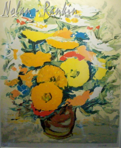 lithograph | Bouquet Orange | Renee Theobald