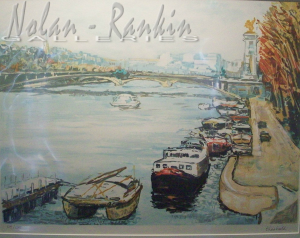 lithograph | Pont Alexandre III | Renee Theobald