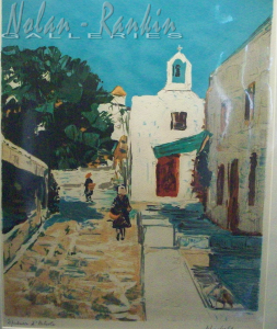 lithograph | Grece | Renee Theobald
