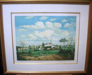 Raphael Toussaint Lithograph
