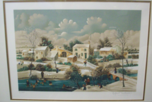 Raphael Toussaint Lithograph