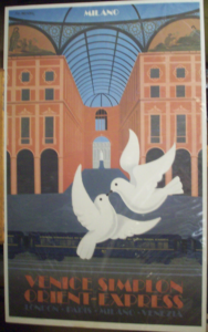 Orient Express poster | Milano | Fix-Masseau