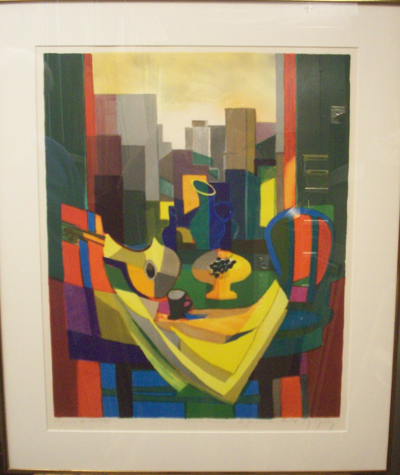 Marcel Mouly Lithograph - San Francisco