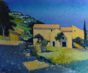 Buoux | Pierre Neveu | Oil on Canvas